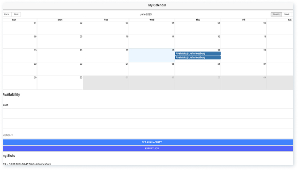 Admin Dashboard